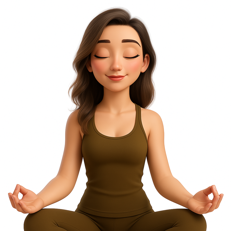Personaje 3D de Coach Mindfulness
